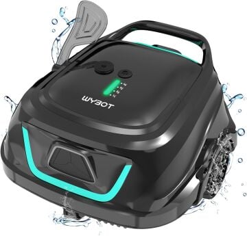 WYBOT A1 TABAN 100M2 KABLOSUZ Otomatik Havuz Süpürge Robotu-Robotic Poll Cleaner-ToptancıyızBiz