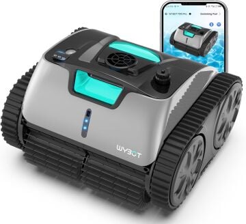 WYBOT C1 MAX 200M2 KABLOSUZ Otomatik Havuz Süpürge Robotu-Robotic Poll Cleaner-ToptancıyızBiz