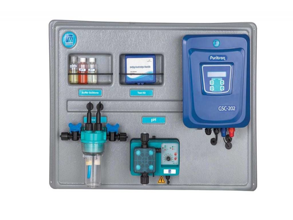 Gemaş Puritron GSC-102 Tuz & Klor Jenaratörü Otomatik pH ve Redox Kontrollü-ToptancıyızBiz