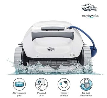 Gemaş DOLPHIN E10 Otomatik Havuz Süpürge Robotu-Automatic Pool Cleaners-ToptancıyızBiz