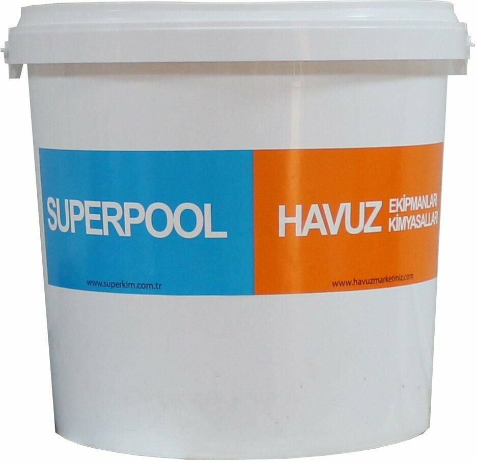 Superpool 10 KG %90 MULTI TABLET Klor - Chlorine Multi Tablets %90-ToptancıyızBiz