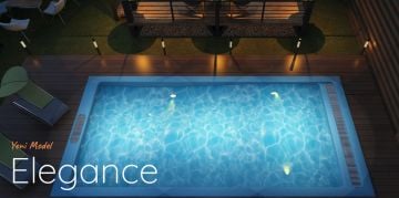 Fiber Hazır Havuz Elegance Model 3,60 x 10,60 x 1,50 mt - 37 m3 - ToptancıyızBiz