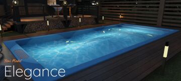 Fiber Hazır Havuz Elegance Model 3,60 x 10,60 x 1,50 mt - 37 m3 - ToptancıyızBiz