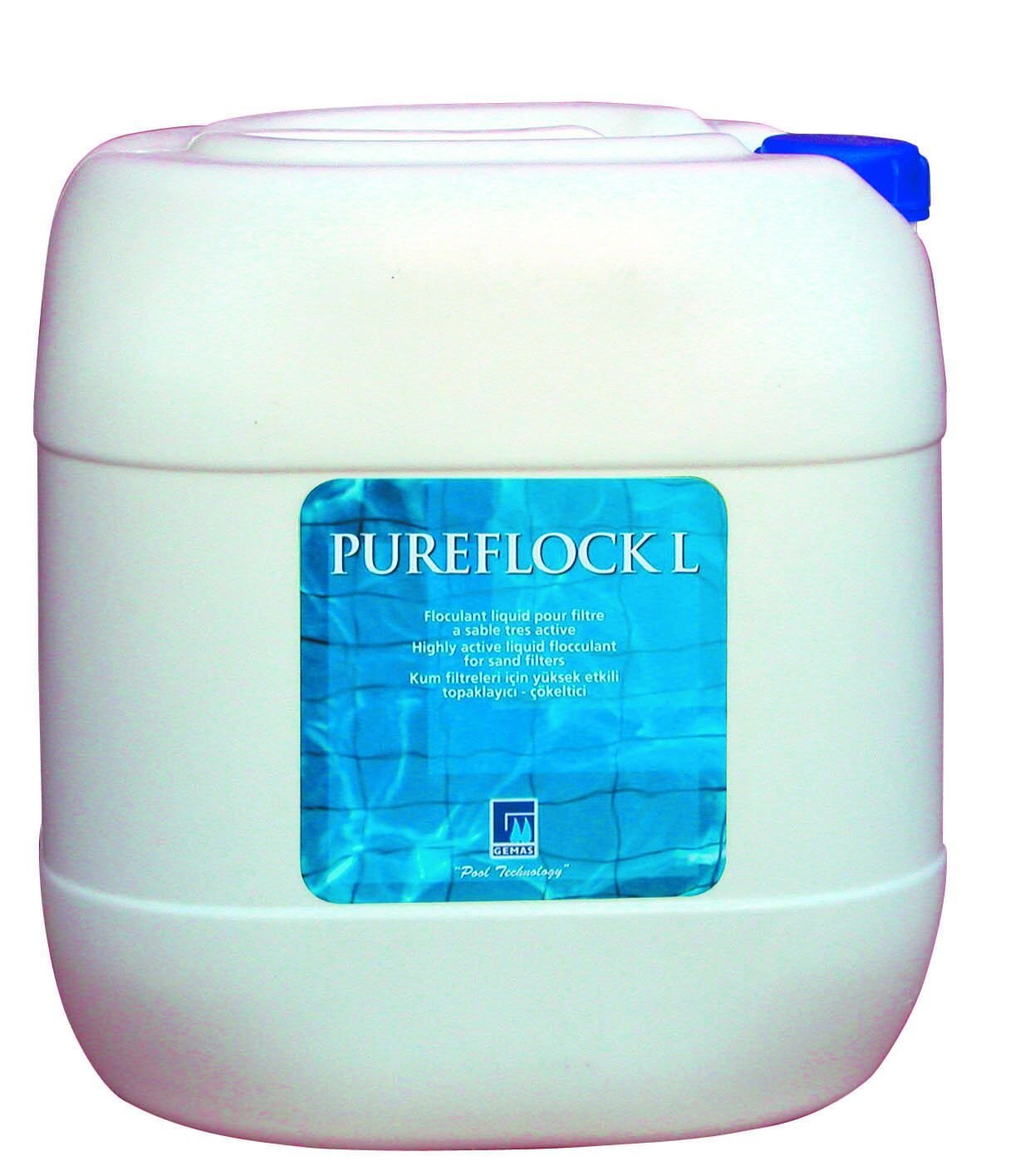 Gemaş PUREFLOCK L  5 LT Sıvı Topaklayıcı - Çöktürücü-ToptancıyızBiz