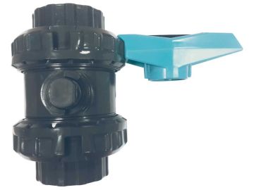 Gemaş Havuz Pvc Küresel Su Vanası d.90 mm-Yapıştırmalı-Pool Valve-ToptancıyızBiz