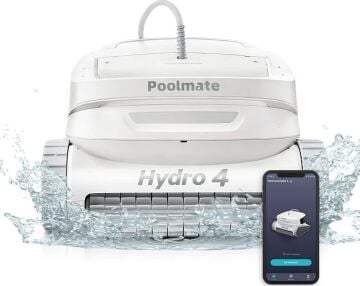 POOLMATE Hydro 4 Otomatik Havuz Süpürge Robotu-Robotic Poll Cleaner-ToptancıyızBiz