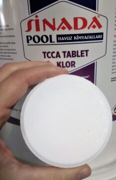 Sinada %90 Tablet Klor 20 kg - %90 Chlorine Tablets-ToptancıyızBiz