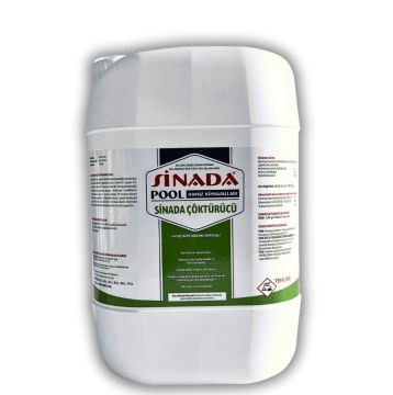Sinada Havuz Suyu Çöktürücü 10 kg - Liquid Flocculant -ToptancıyızBiz