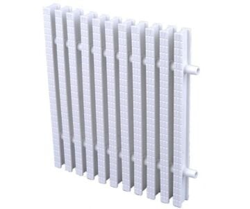 Sinada Havuz Savak Kanal Izgarası Plastik 20 cm Çift Geçme (5 metre)-ToptancıyızBiz