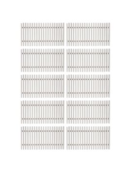 Sinada Havuz Savak Kanal Izgarası Plastik 20 cm Çift Geçme (10 metre)-ToptancıyızBiz