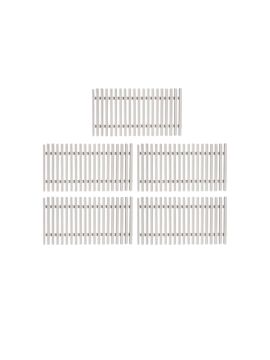 Sinada Havuz Savak Kanal Izgarası Plastik 25 cm Çift Geçme (5 metre)-ToptancıyızBiz