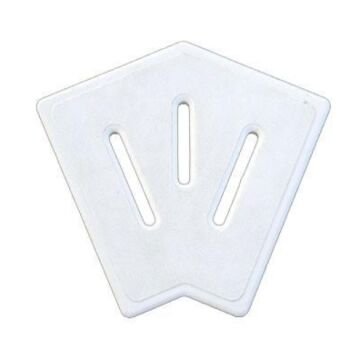 Sinada Havuz Savak Kanal Köşe Parçası Plastik 15 cm 45° (4 Adet)  -ToptancıyızBiz