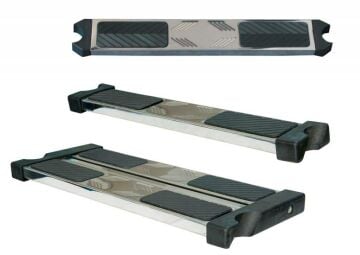 Gemaş Çiftli Merdiven Basamağı. Ø 42 mm boru için. Genişlik 500 mm. Eğimli-ToptancıyızBiz