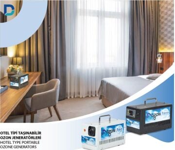 Dozon Ev Ofis Otel Tipi Taşınabilir Ozon Jeneratörü AIR5e (5g/h) Dijital Zaman Rölesi-ToptancıyızBiz