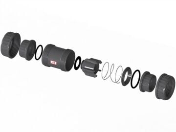 Gemaş Havuz Pvc Yapıştırma Tip Yaylı Çekvalf 90 mm-Pool Check Valve-ToptancıyızBiz