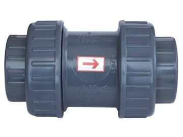 Gemaş Havuz Pvc Yapıştırma Tip Yaylı Çekvalf 90 mm-Pool Check Valve-ToptancıyızBiz