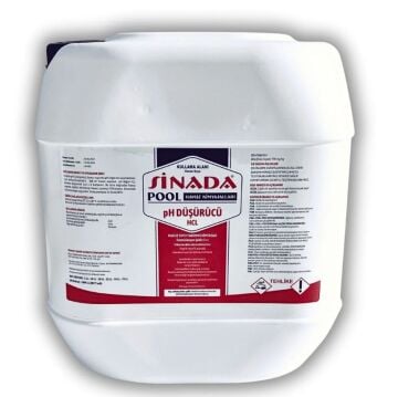 Sinada Hidroklorik Asit HCL 25 kg Ph Düşürücü -ToptancıyızBiz