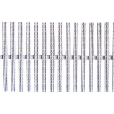 Gemaş Havuz Savak Kanal Izgarası Plastik 20 cm Tek Geçme (1 metre)-ToptancıyızBiz