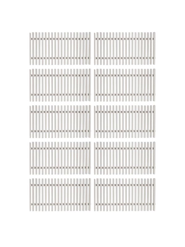 Pimtaş Havuz Savak Kanal Izgarası Plastik 24,5 cm Çift Geçme (10 metre)-ToptancıyızBiz