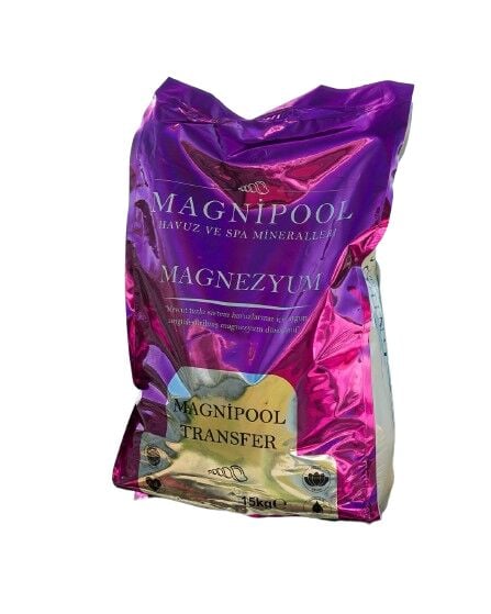 Magnipool Transfer Tuzlu Su Havuz Magnezyum Mineral Karışımı 15 KG-ToptancıyızBiz