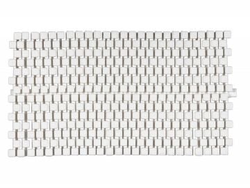 Gemaş Kare Model Havuz Savak Kanal Izgarası Plastik 20 cm Tek Geçme (1 metre)-ToptancıyızBiz