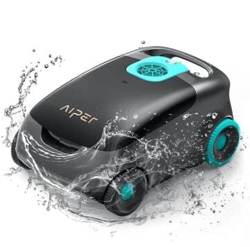 AIPER Scuba E1 KABLOSUZ TABAN 100m2 Otomatik Havuz Süpürge Robotu-ToptancıyızBiz