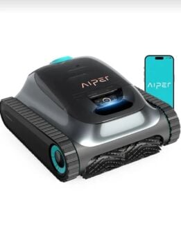AIPER Scuba S1 KABLOSUZ 150m2 Otomatik Havuz Süpürge Robotu-Robotic Poll Cleaner-ToptancıyızBiz