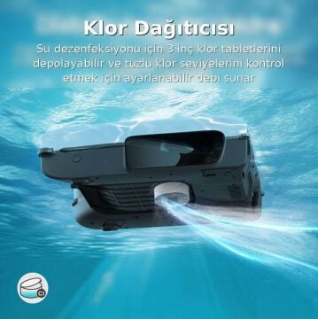 AIPER Eco Surfer  KABLOSUZ YÜZEY Havuz Süpürge Robotu-ToptancıyızBiz