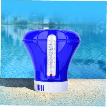 Gemaş Klor Dispenseri Termometreli Model 4 - 6 Tablet-Chlorine Dispenser With Thermometer-ToptancıyızBiz