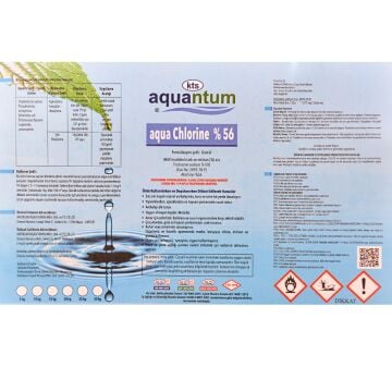 Aquantum 50 Kg Klor (Chlor) 56 Granül %56 Aktif Klor