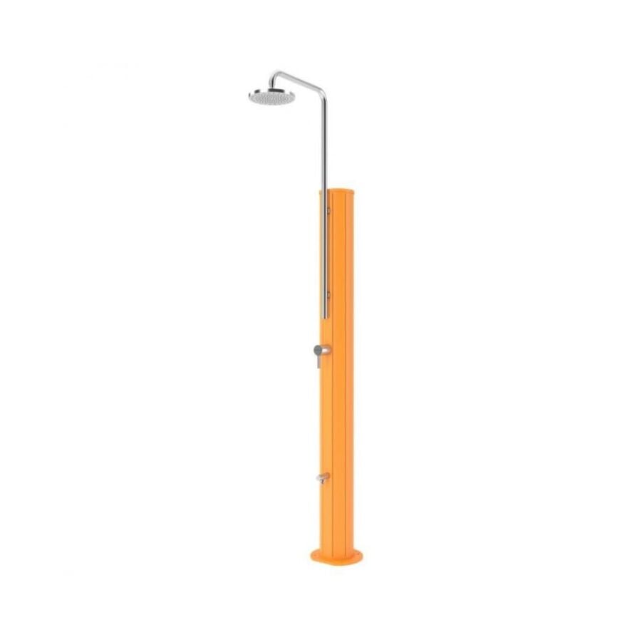 ASTRAL POOL Solar Krom Turuncu Havuz ve Bahçe Duşu 30lt-ToptancıyızBiz
