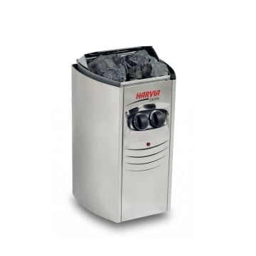 ASTRAL POOL HARVIA Vega Compact Gövdeden Kumandalı Sauna Sobası 3,5 kW 2-4 m3 (7 kg taş kapasitesi)-ToptancıyızBiz