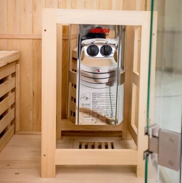 ASTRAL POOL HARVIA Vega Compact Gövdeden Kumandalı Sauna Sobası 3,5 kW 2-4 m3 (7 kg taş kapasitesi)-ToptancıyızBiz