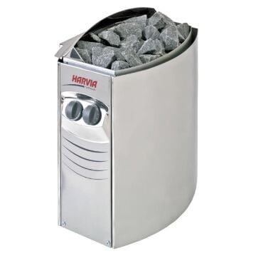 ASTRAL POOL HARVIA Vega Compact Gövdeden Kumandalı Sauna Sobası 4,5 kW 3-6 m3 (20 kg taş kapasitesi)-ToptancıyızBiz