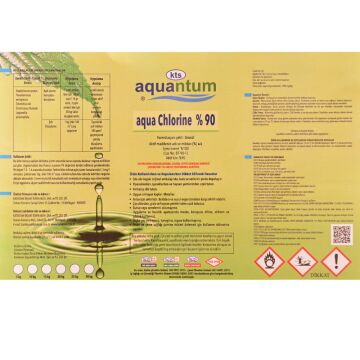 Aquantum  50 Kg Klor (Chlor) 90 Granül %90 Aktif Klor-ToptancıyızBiz