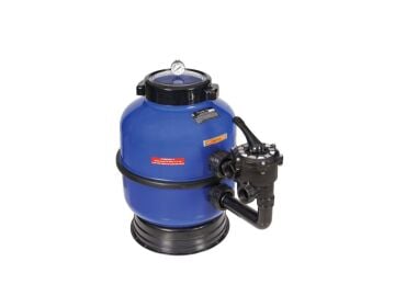 Gemaş FUSION SL 500 mm 10 m3/h 1,5 Plastik Havuz Kum Filtresi Yandan Çok Yollu Vanalı -ToptancıyızBiz