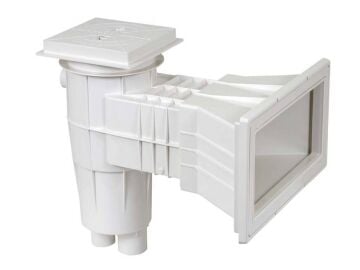 Gemaş Beton Skimmer Lüks Geniş Ağızlı Kare Kapak Klepeli-ToptancıyızBiz
