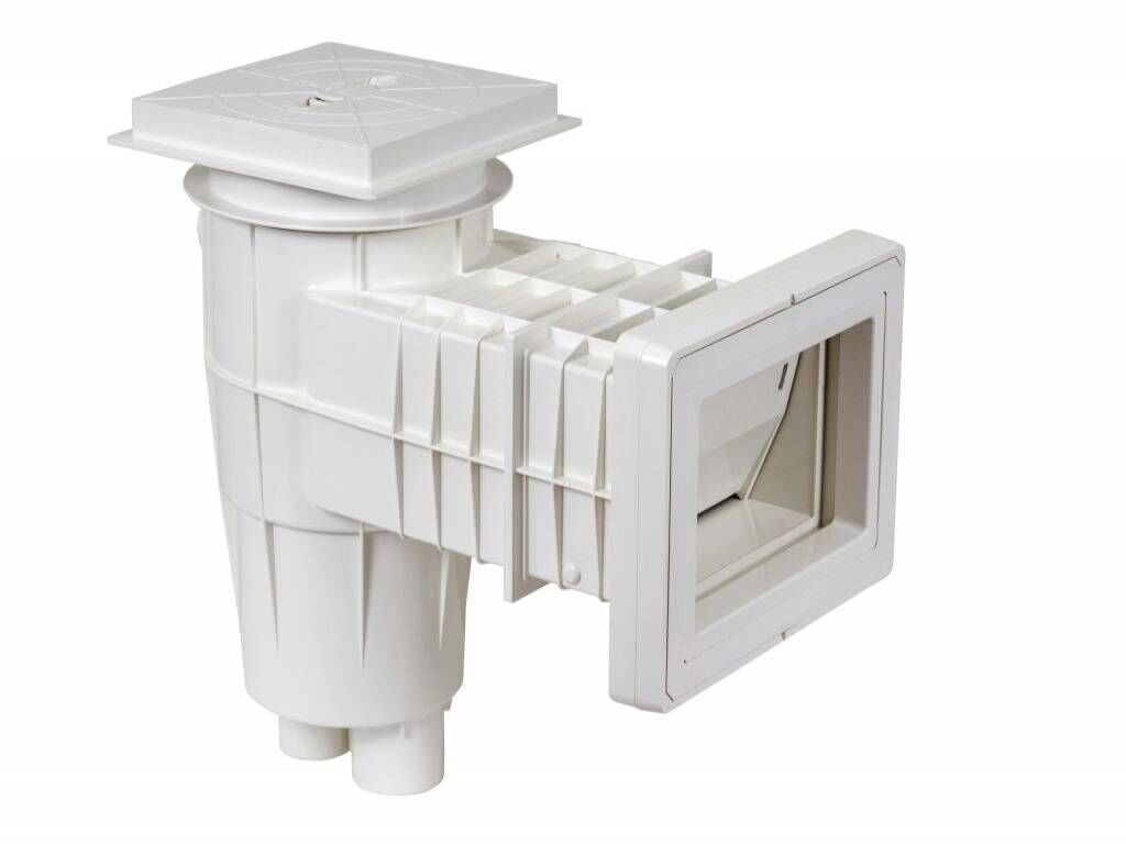 Gemaş Liner Skimmer Lüks Standart Uzatma Ağızlı +10 cm Kare Kapak-ToptancıyızBiz