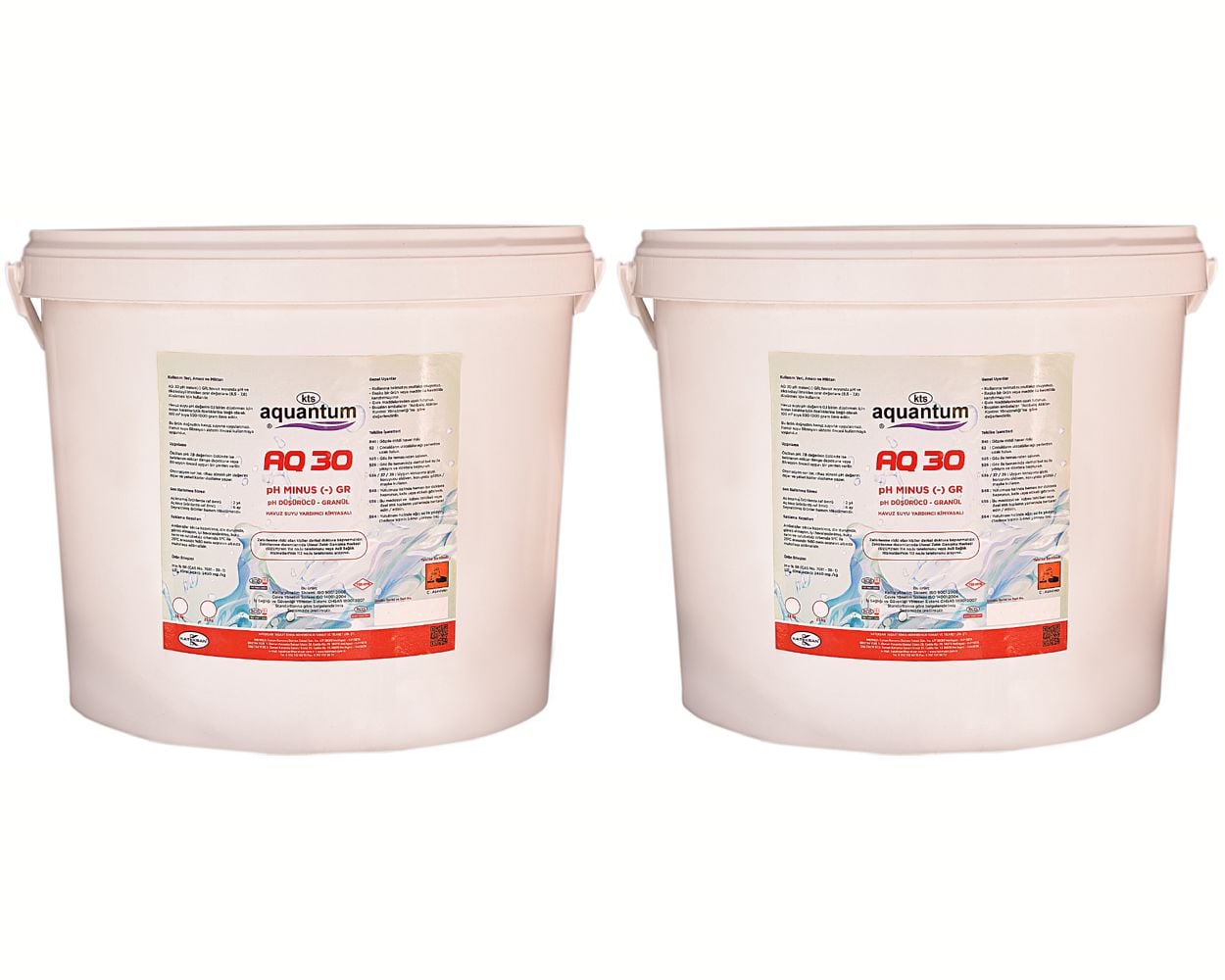 2 ADET Aquantum 25 Kg (50 KG) Toz pH Düşürücü - pH (-) Reducer