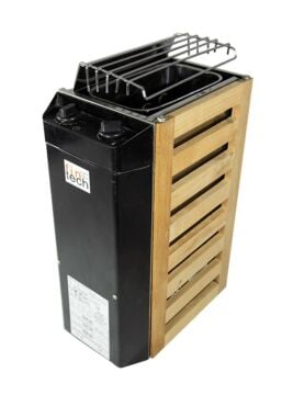 FINTECH Gövdeden Kumandalı Sauna Sobası MW MODEL 3 kW (10 kg taş)-ToptancıyızBiz