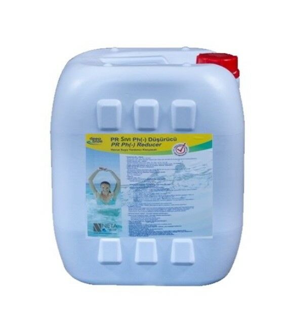 Deep Blue pH (-) DOWN - L Sıvı pH Düşürücü 25 Kg - pH (-) Liquid Reducer -ToptancıyızBiz